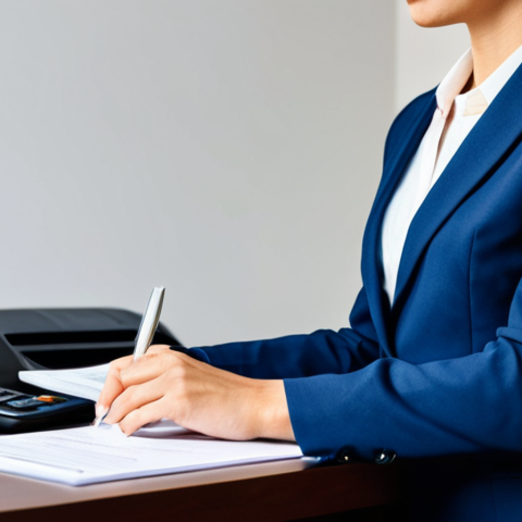 Legal Professional at Work**

A professional female lawyer in a modest navy blue business suit, working at a clean desk in a bright, modern law office, reviewing documents, fully clothed, appropriate attire, safe for work, perfect anatomy, natural proportions, professional, high quality, well-formed hands, proper finger count, natural body proportions.

**