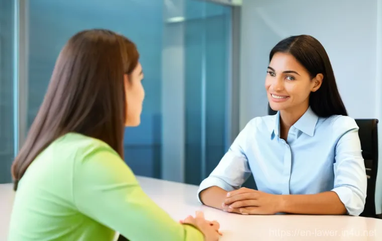 법률사무소의 변호사와 대형 로펌 차이 - **Prompt:** A diverse team of five legal professionals, consisting of men and women of varying ages,...